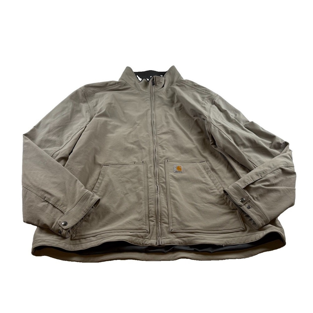 Carhartt Jacket Men's Super Dux Nylon Soft Shell Bomber Lined OJ5534-M Sz 2XLT
